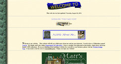 Desktop Screenshot of mattlake.com